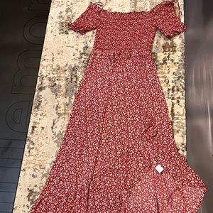 Francesca’s Split High Low Dress